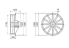 Wandventilator DAS 112/6