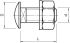 Flachrundschraube FRS 6x20 A4
