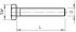 Sechskantschraube SKS M12x60 ZL