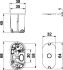 Wandauslassdose, luftdicht HG 45-WAD-LD