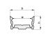 Aufbau-Aluminium-Profil TRPA2512