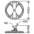 LED-Hallenleuchte 3420 L200 D