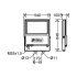 LED-Scheinwerfer 7800 12803TB