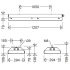 LED-Stahlblechleuchte 185 12L60 SSK