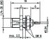 SMA-Einbaubuchse AU J01151A0531