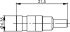 SMB-Kabelbuchse Au 50Ohm J01161A0761