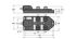 Aktuator-/Sensor-Verteiler TB-4M12-4P2-10/TXL