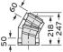 Bogen 30 Grad 110/160mm 0020106406