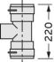 Set 7 T-Stück DN100 0020016409