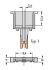 Leerstecker 280-801