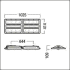 LED-Hallenleuchte CR2PL L50k #42187640