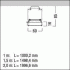 LED-Lichtbandleuchte TECTON MIR #42187202