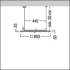 LED-Pendelleuchte LF3D/I5900 #42940070