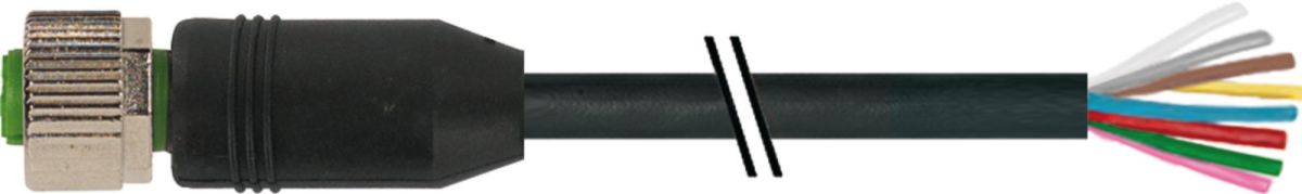 Buchse M12 A-kod. 7000-17041-6640150 Buchse M12 A-kod. 7000-17041-6640150