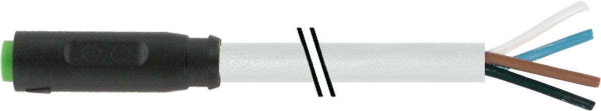 M8 Buchse gewinkelt 7000-08221-2311000