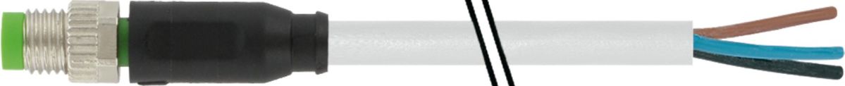 M8 Stecker gerade 7000-08001-2100750