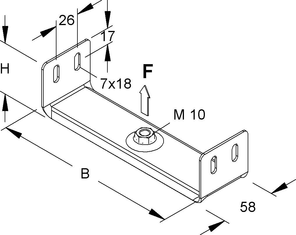 Aufhängebügel RTU 60.400