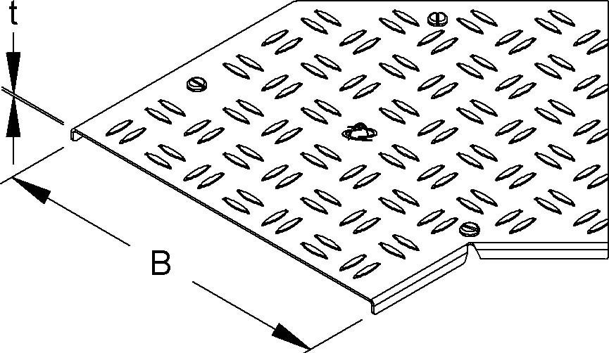 Deckel für Bogen 45Gr. RBADVRS 500-2.0 S