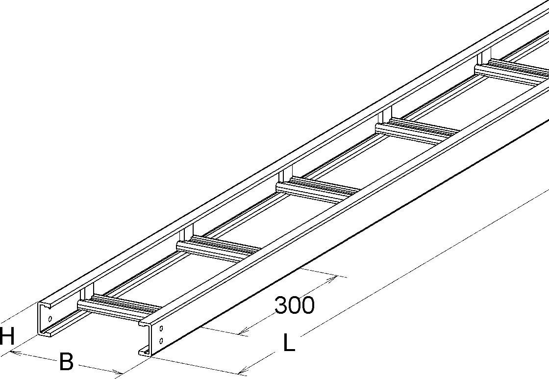 GFK-Kabelleiter ULL 53.150