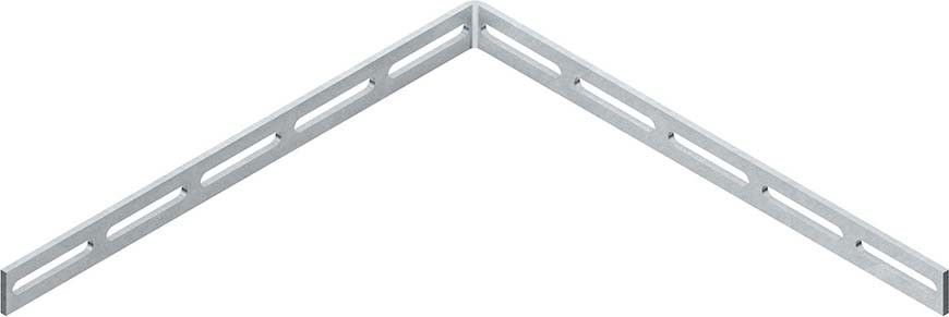 Gitterrinnenwinkel GRWV 20/250 G