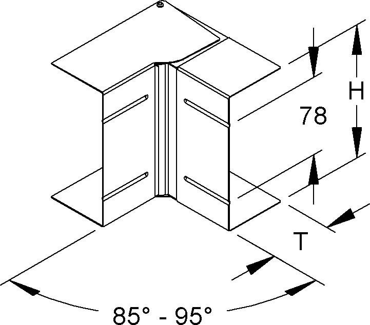 GK-Inneneck 90Gr. GKIV 110-78T60 W