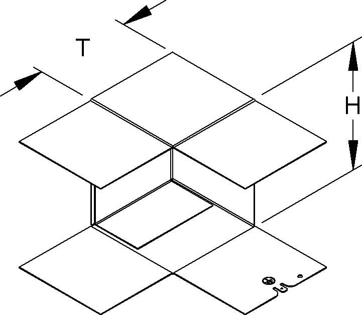 GK-Inneneckeinsatz 90Gr. GKIE 133T100 WA
