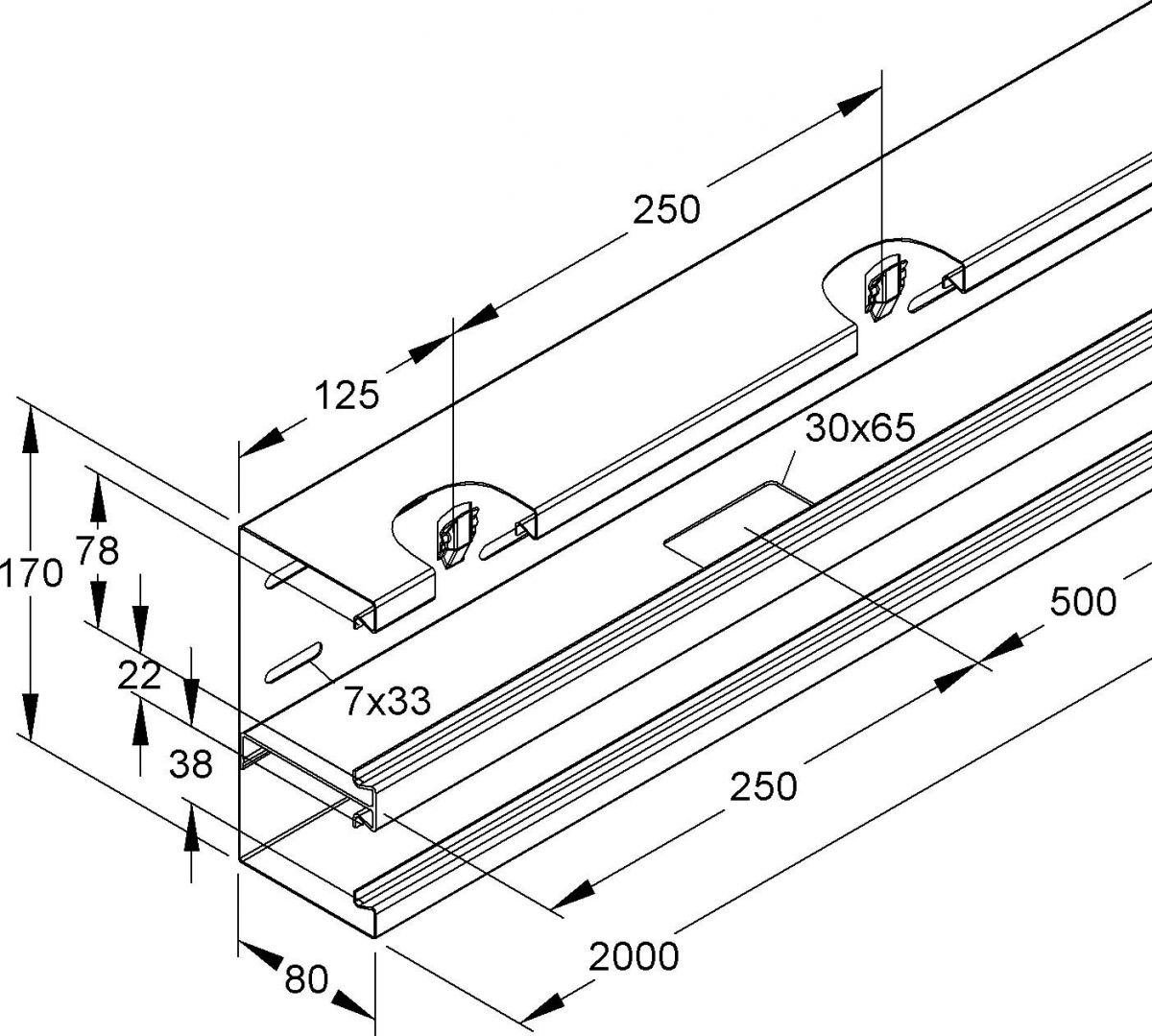 GK-Unterteil DKU 170-78T80 WA
