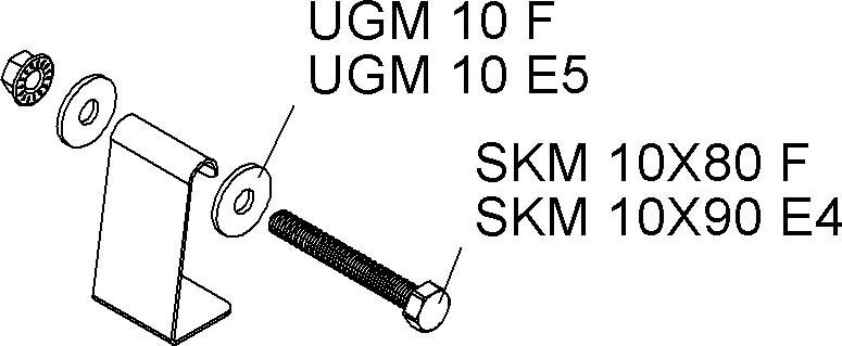 Hängestiel-Distanzprofil HDS 50.50 E3