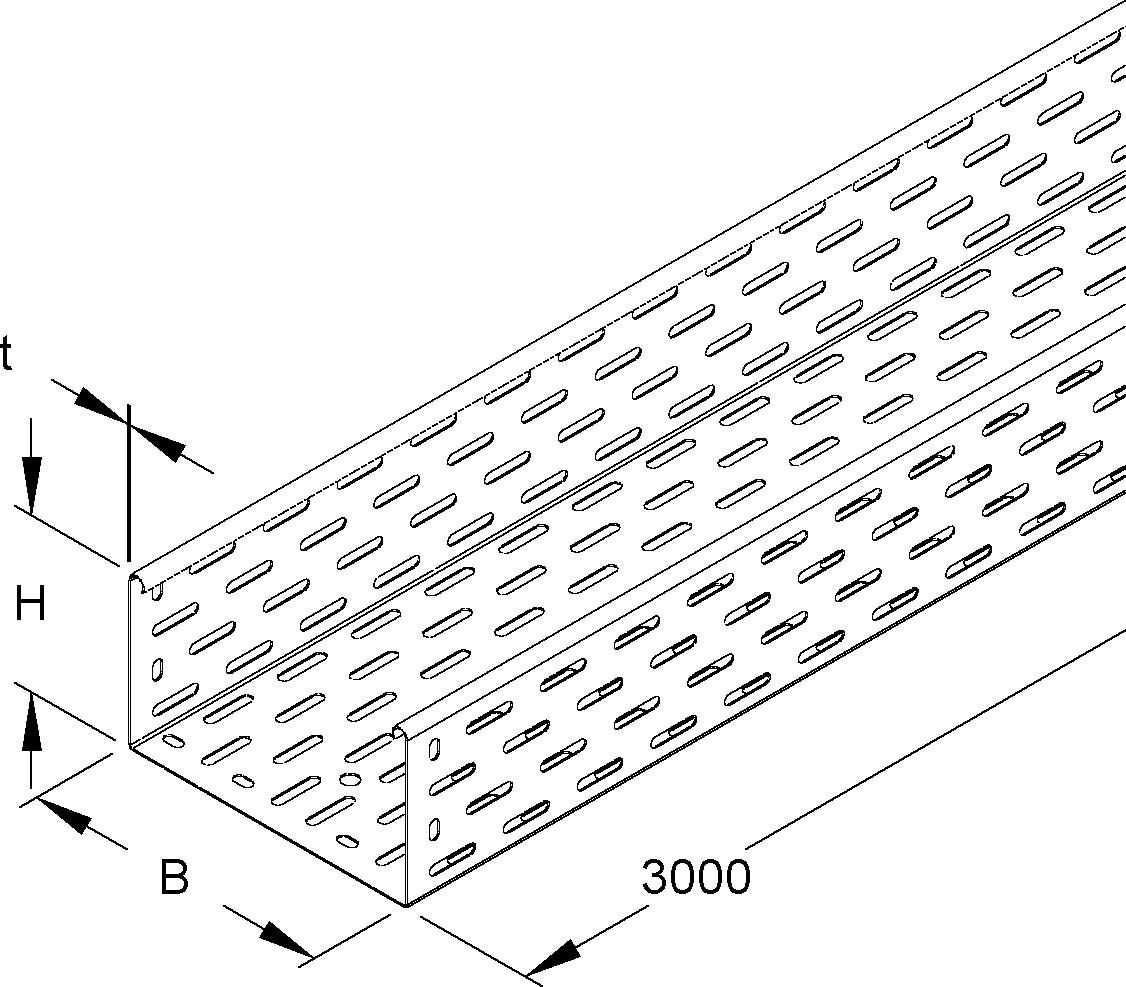 Kabelrinne RL 110.200 F OV