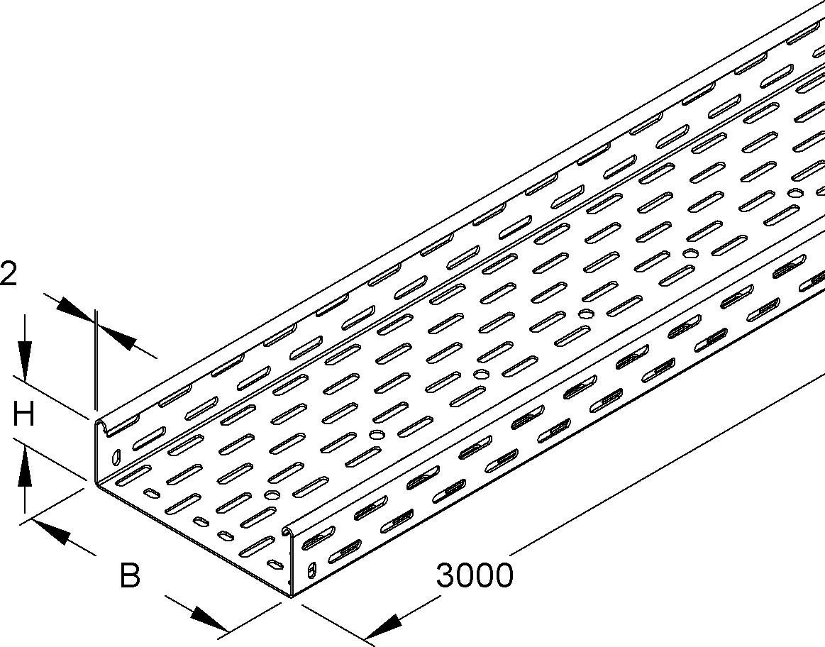 Kabelrinne RSS 60.100 F OV Kabelrinne RSS 60.100 F OV
