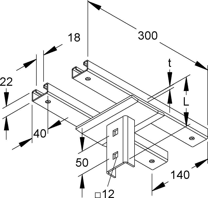 Klemmkopfplatte KUDK 4530 F