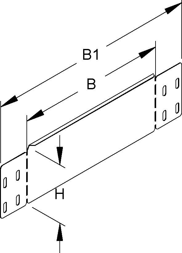 Rinnenabschlussblech RADS 110.600 S