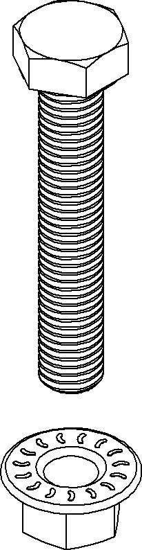 Sechskantschraube M10 SKM 10X90 E3