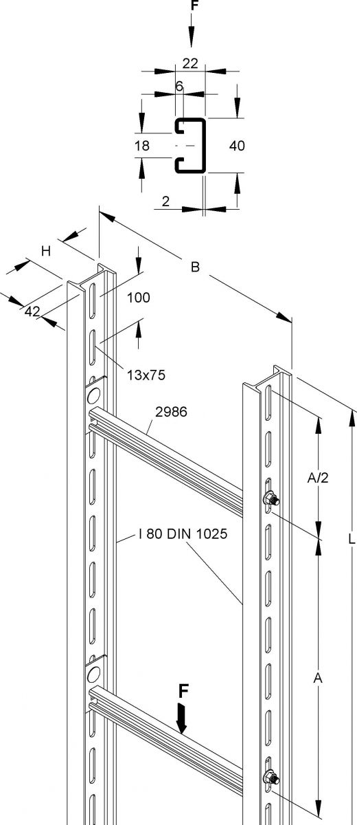 Steigetrasse STIC 86/1203