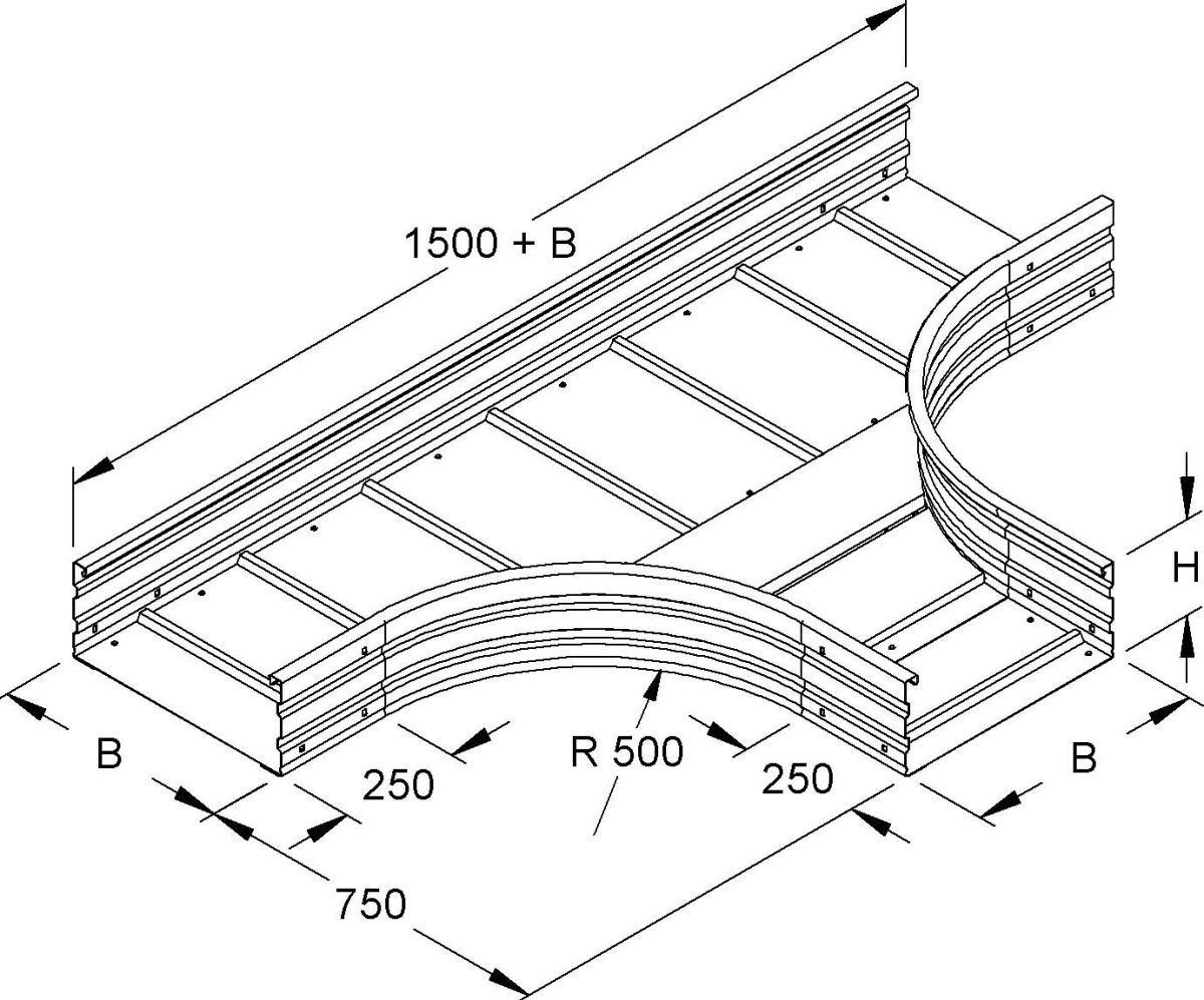 T-Stück WRTR 200.600 F