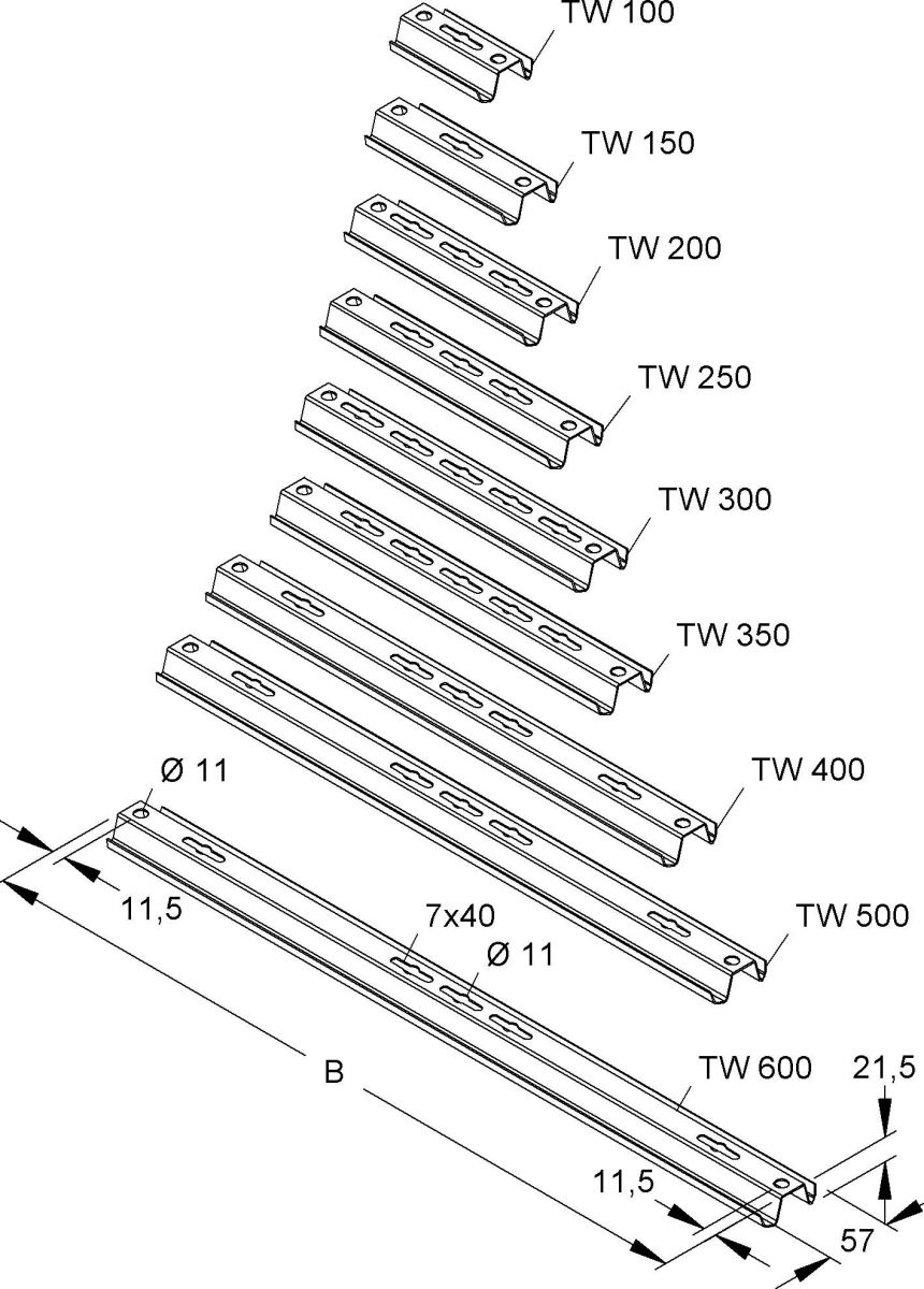 Tragwinkel TW 350 E3