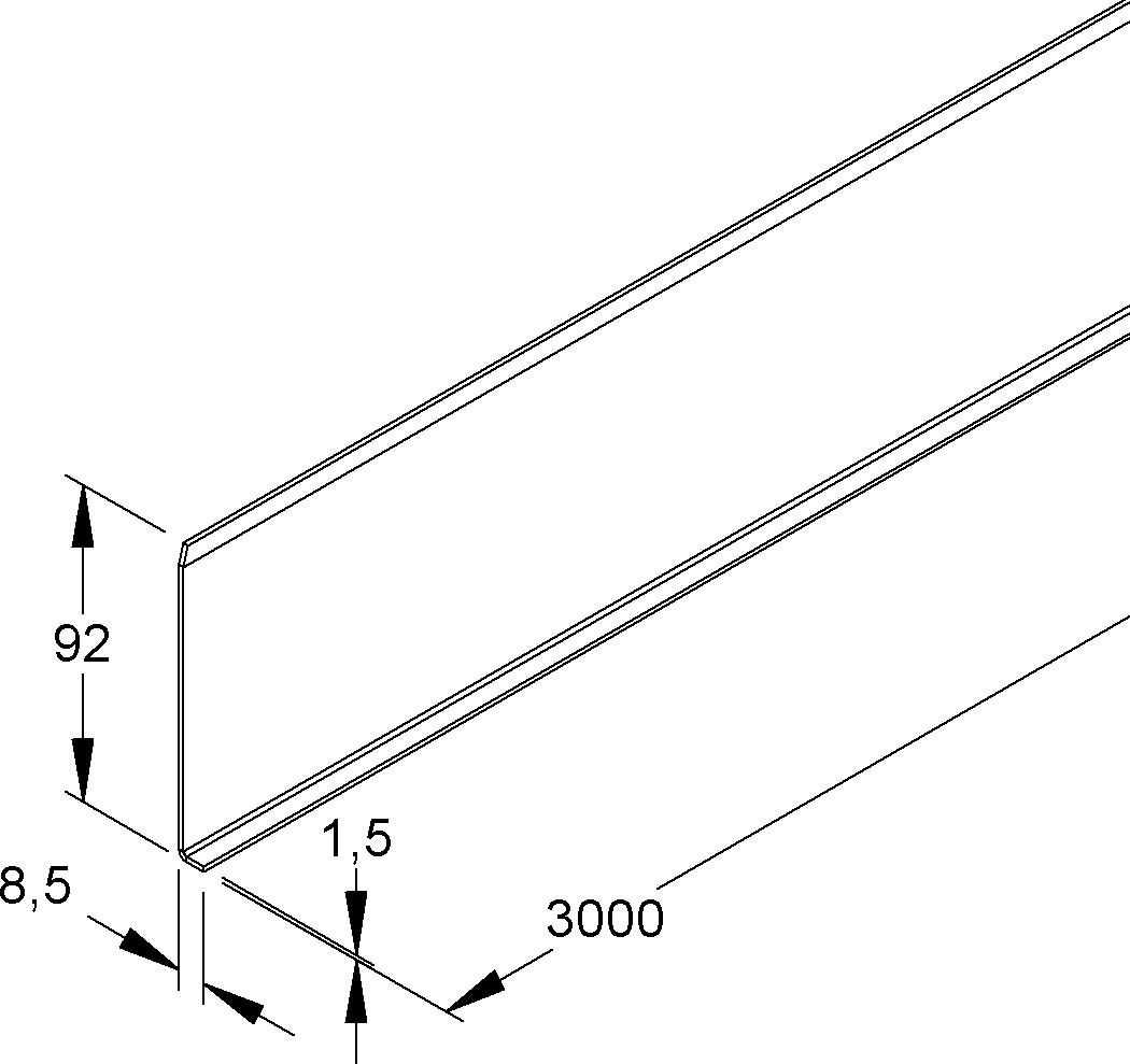 Verkleidung VBASB 92.8-1.5/3000S