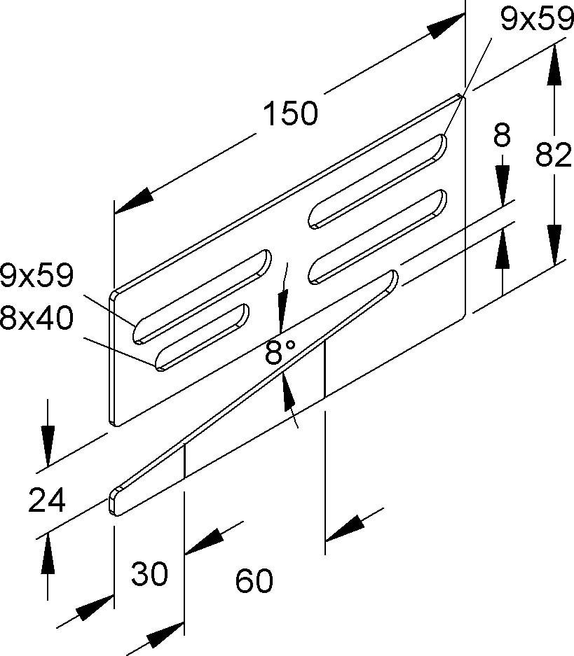 Weitspannträgerklemme WTK 150 S