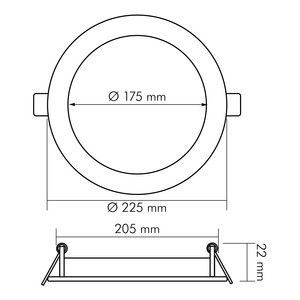 LED-Panel Flat 1571901047