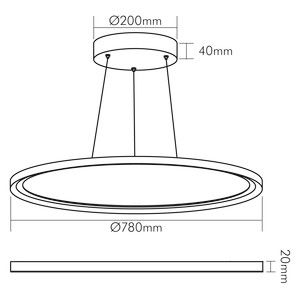 LED Pendel-Panel 1577811011