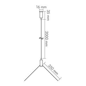 Y-Seilabhängung uni 2m 1560739800