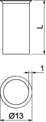 Aderendhülse AEH S 9-AL