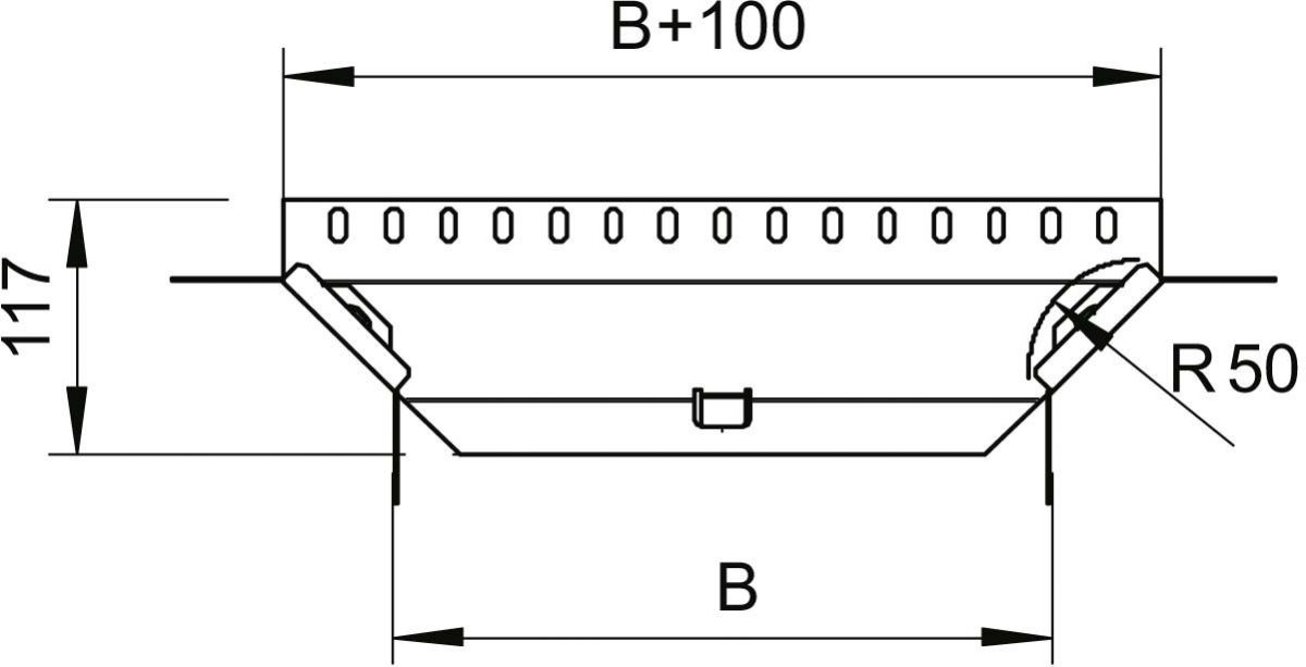 Anbau-Abzweigstück RAA 305 FT
