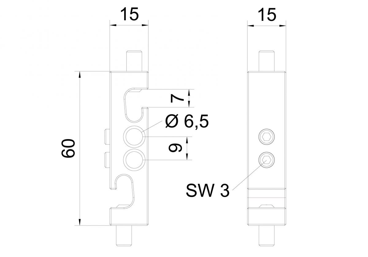 Anschlussklemme AKL 25 Z