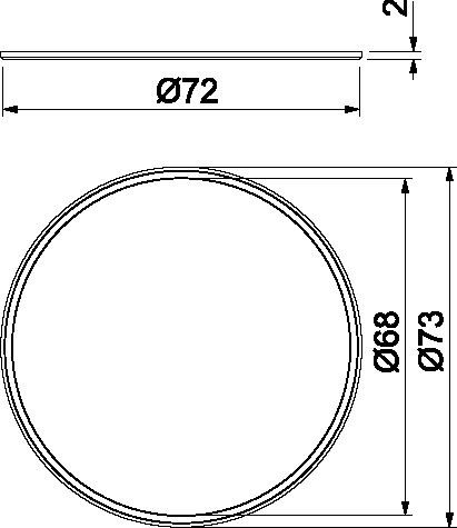 Ausgleichsring HW ZH 68-AR