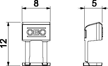 Befestigungselement HW ZH 12-DB