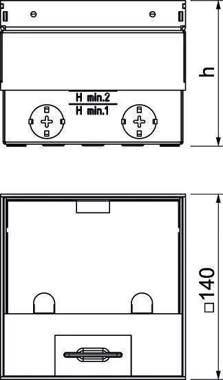 Bodensteckdose UDHOME2 GM15