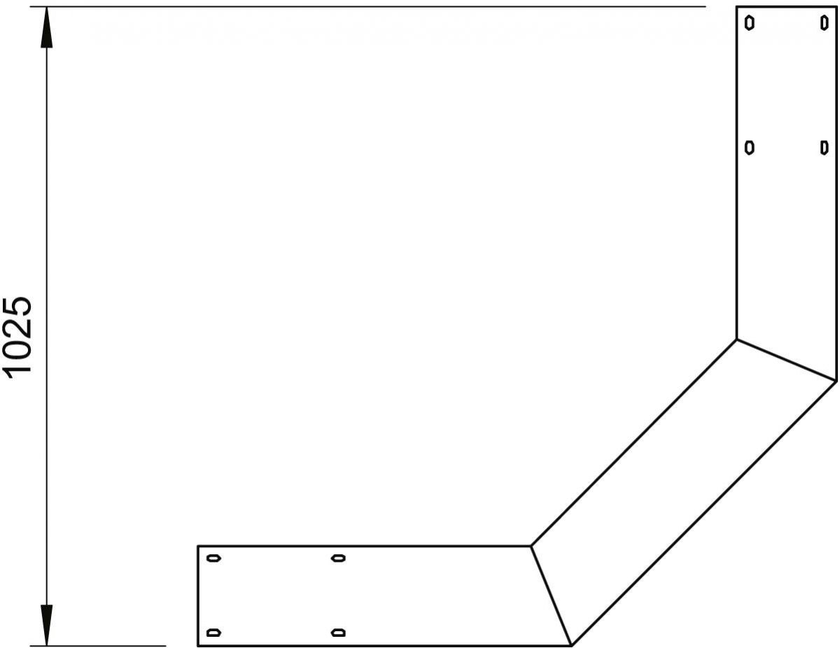 Bogen 90 Grad WLBS 90 162 FT