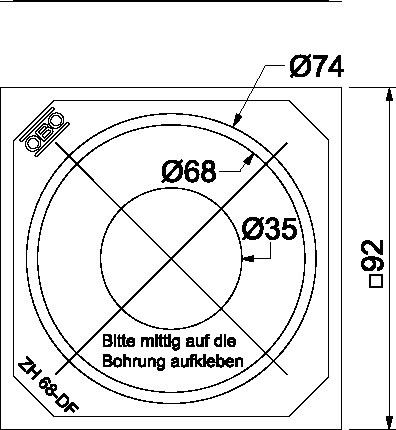 Dichtfolie ZH 68-DF