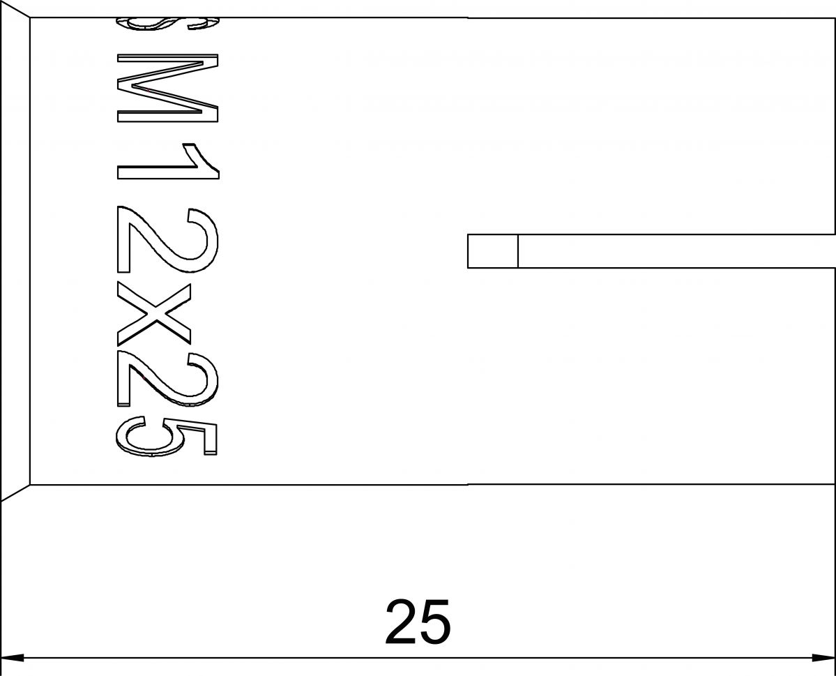 Einschlaganker ES ES M 12x25